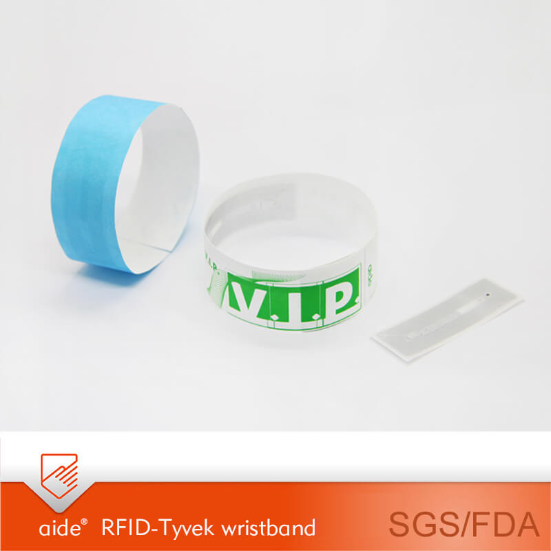 RFID Tyvek Wristbands