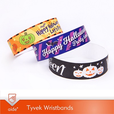 Tyvek Wristbands-Halloween
