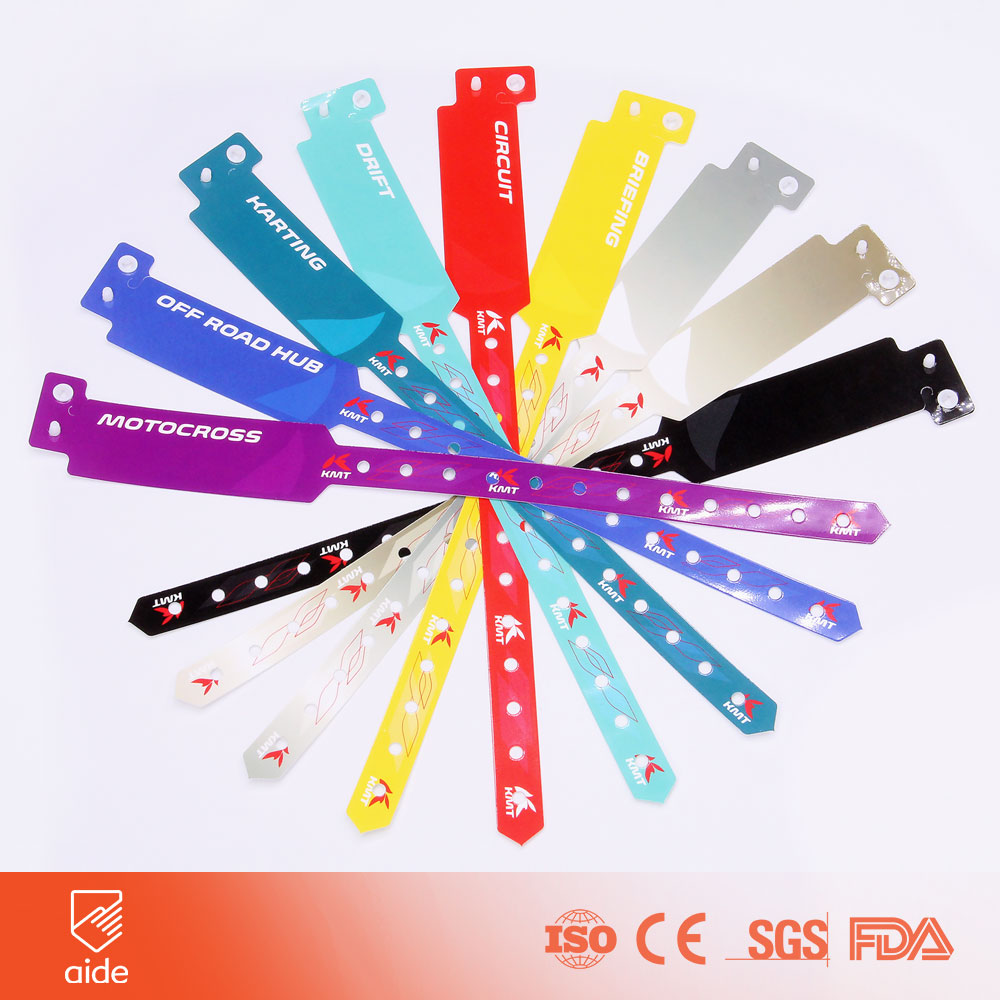 Custom Disposable T-shaped Wristbands