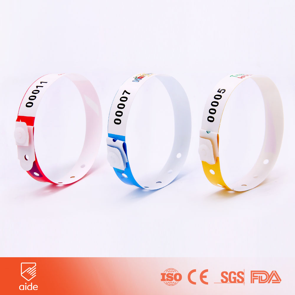 L-shaped Plastic Wristbands