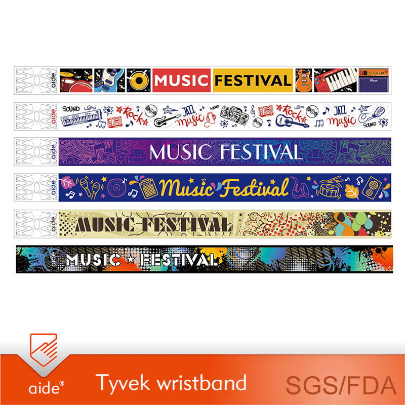 Music Festival Wristbands 